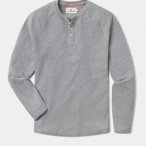 The Normal Brand Puremeso Everyday Henley in Grey